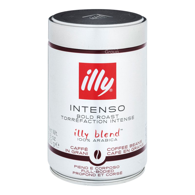 illy Espresso Coffee Beans - Bold Roast (Intense) 250g