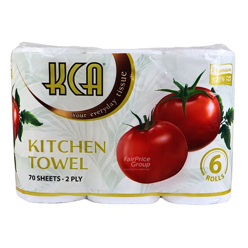 KCA Tissue Rolls - Kitchen 6 x 70 per pack