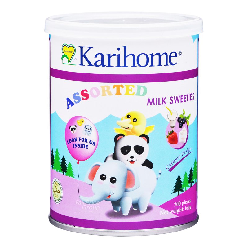 Karihome Milk Sweeties - Assorted 200 per pack