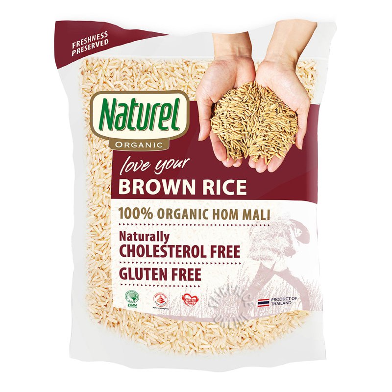 Naturel Organic Rice - Brown 2kg
