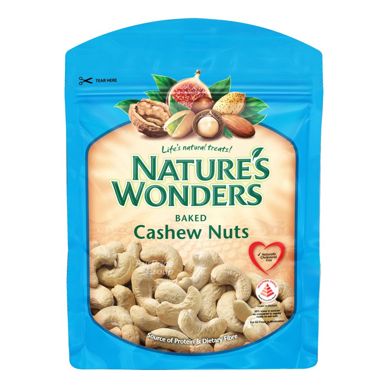 Nature'S Wonders Baked Nuts - Cashew