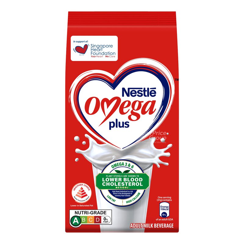 Nestle Omega Plus Adult Milk Powder - ActiCol 550g
