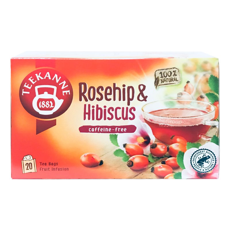 Teekanne Tea Bags - Roseship & Hibiscus