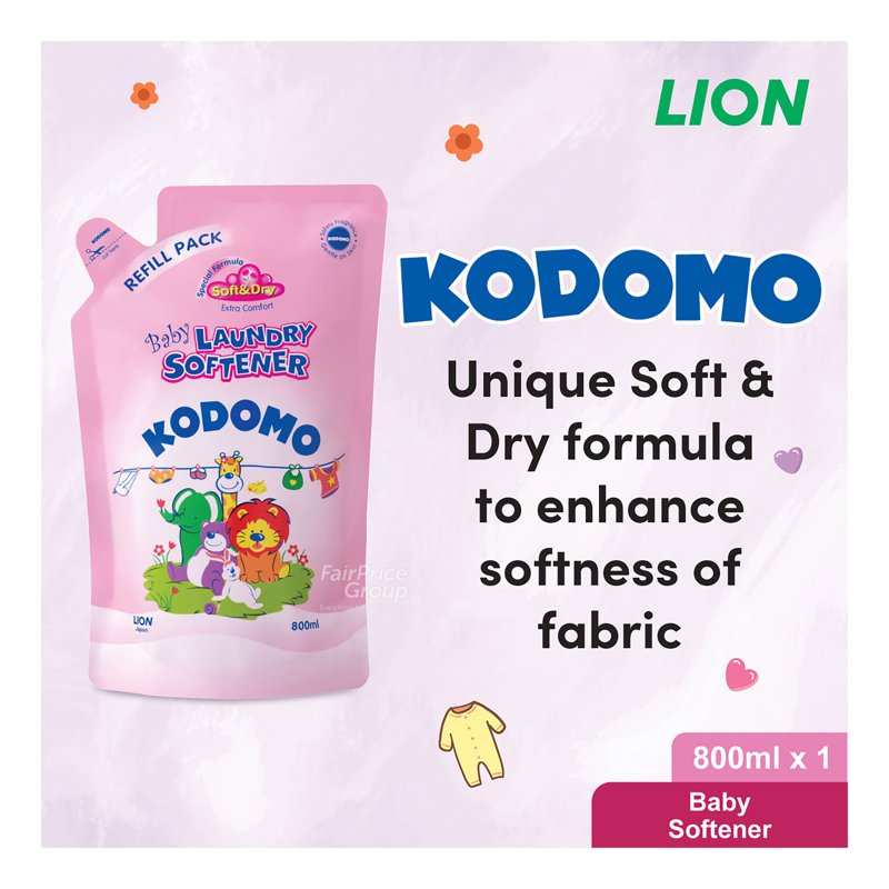 Kodomo Baby Laundry Softener Refill