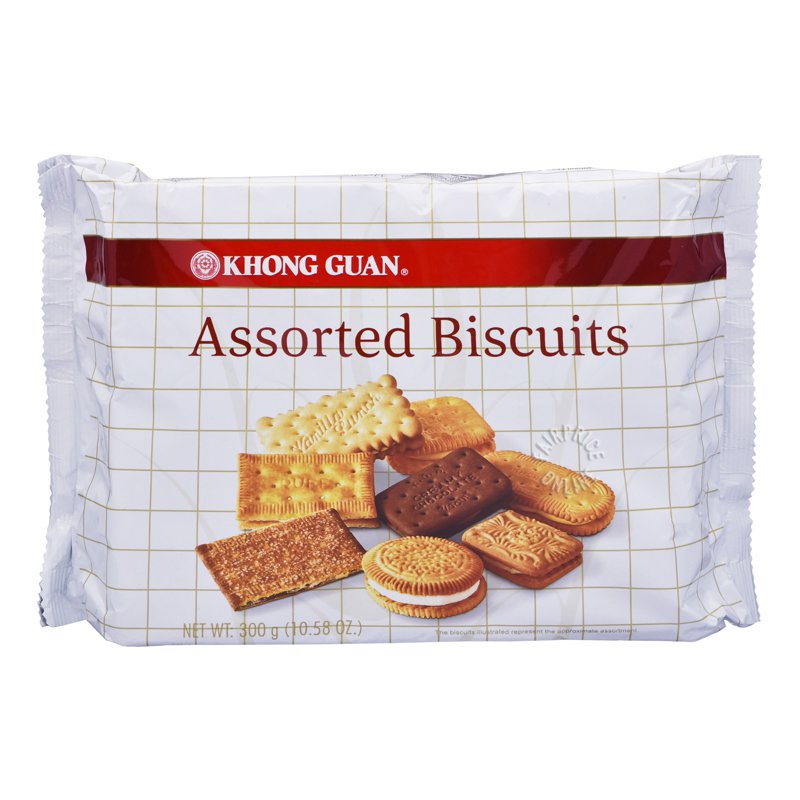Khong Guan Assortment Biscuits - Assorted 300g