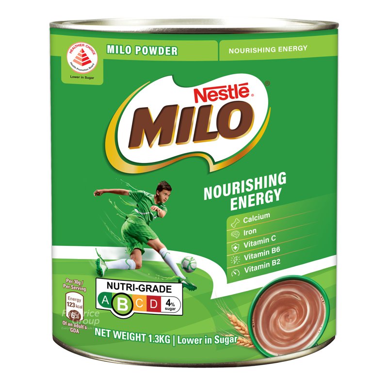 Milo Instant Chocolate Malt Drink Powder with Milk - Regular
