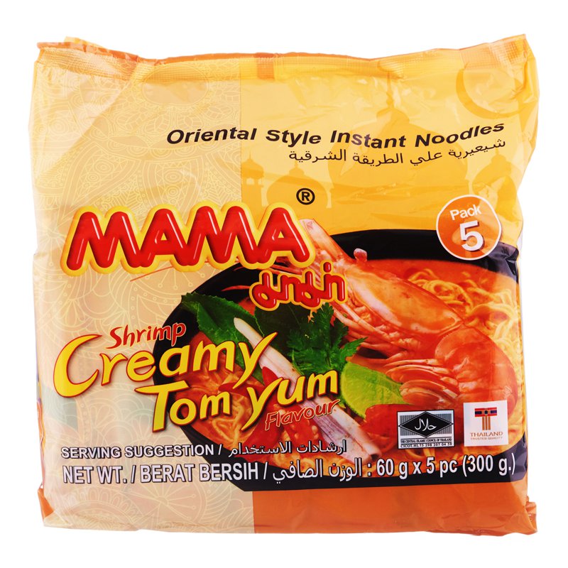 Mama Oriental Style Instant Noodles - Shrimp Tom Yum (Creamy)