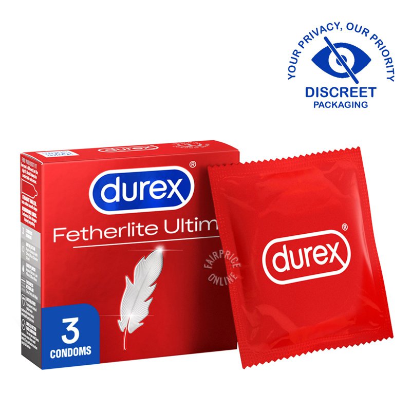 Durex Condom - Fetherlite Ultima (52mm) 3 per pack