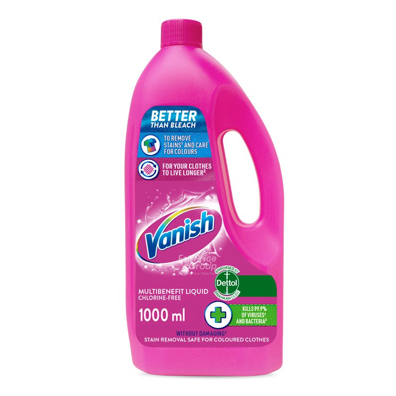 Vanish Liquid Fabric Stain Remover - Power O2 1L