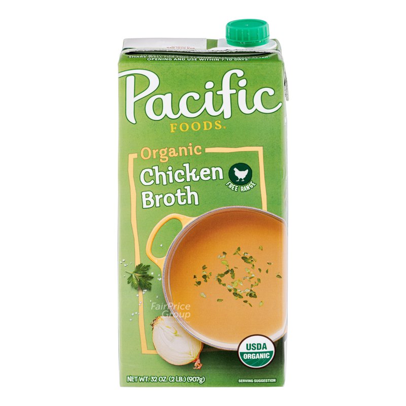 Pacific Organic Broth - Free Range Chicken 907g