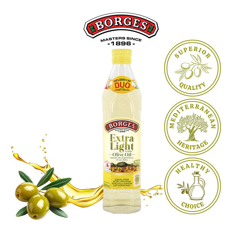 Borges Olive Oil - Extra Light 500ml