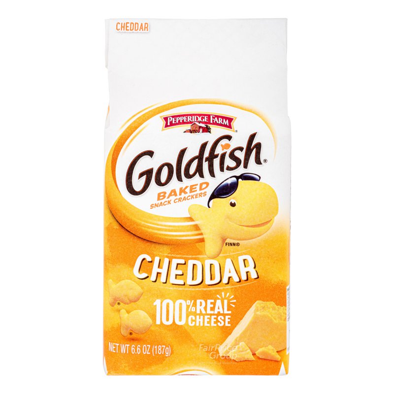 Pepperidge Farm Goldfish Baked Crackers - Cheddar 187g
