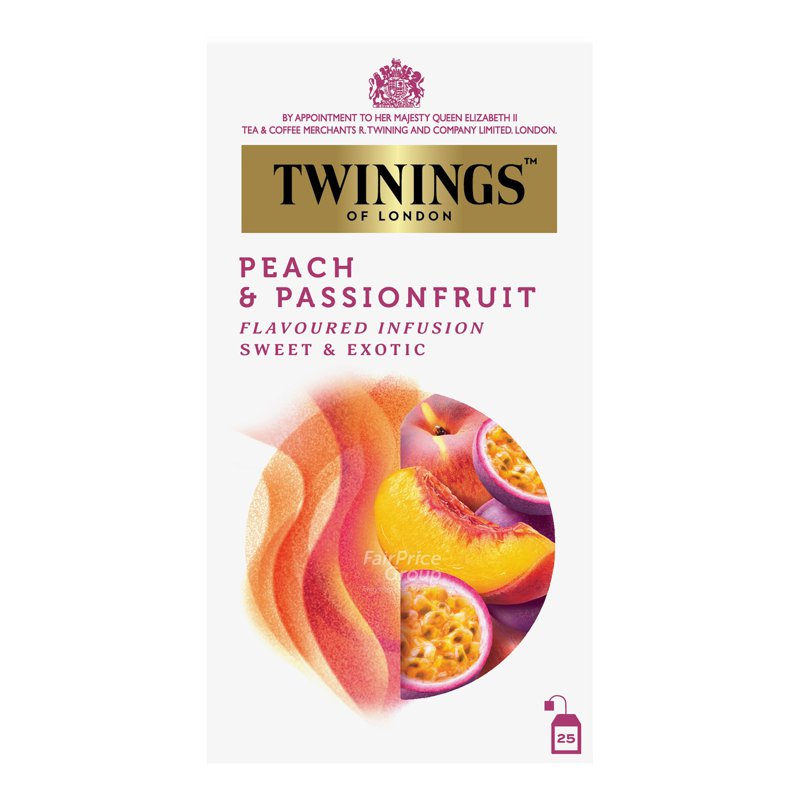 Twinings Flavoured Infusion Teabags - Peach & Passionfruit