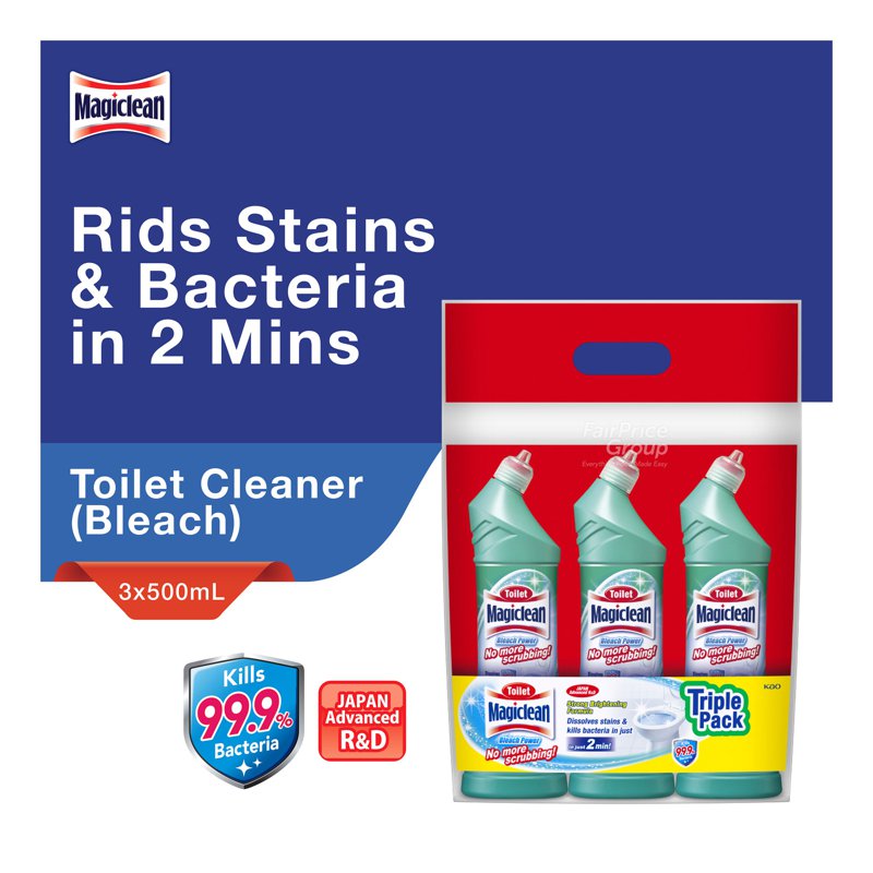 Magiclean Toilet Bleach Power Cleaner