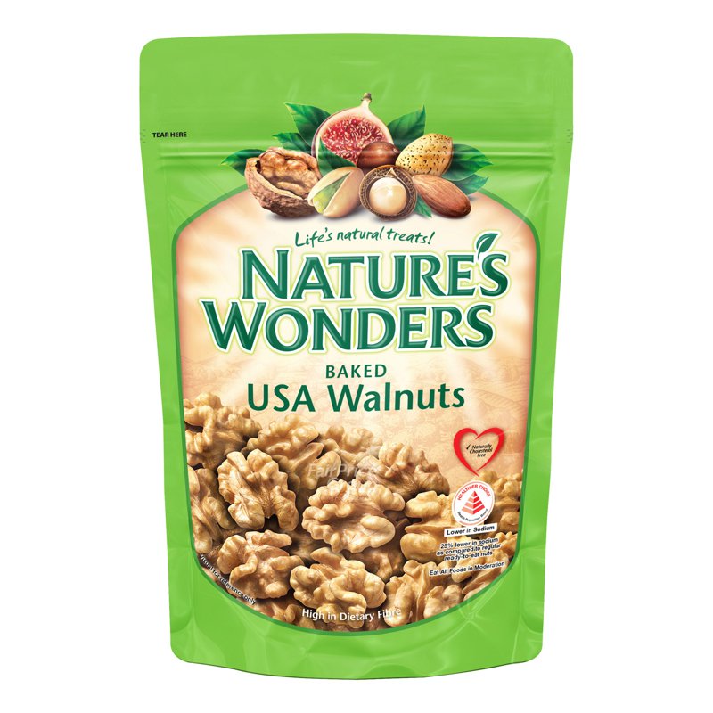 Nature'S Wonders Baked Nuts - Usa Walnuts