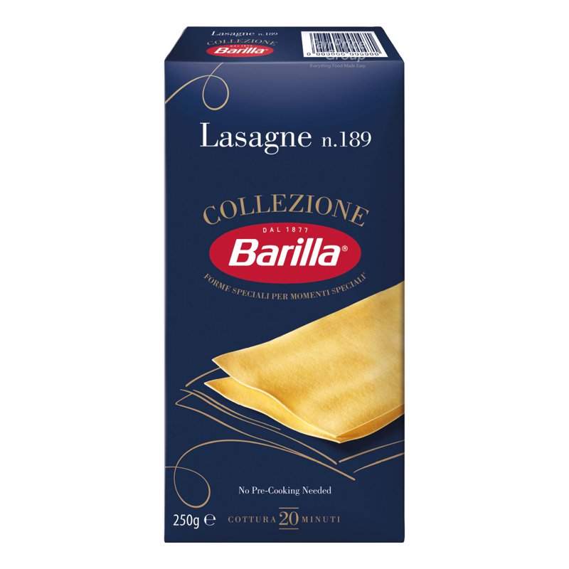 Barilla Italian Pasta - Lasagne With Eggs