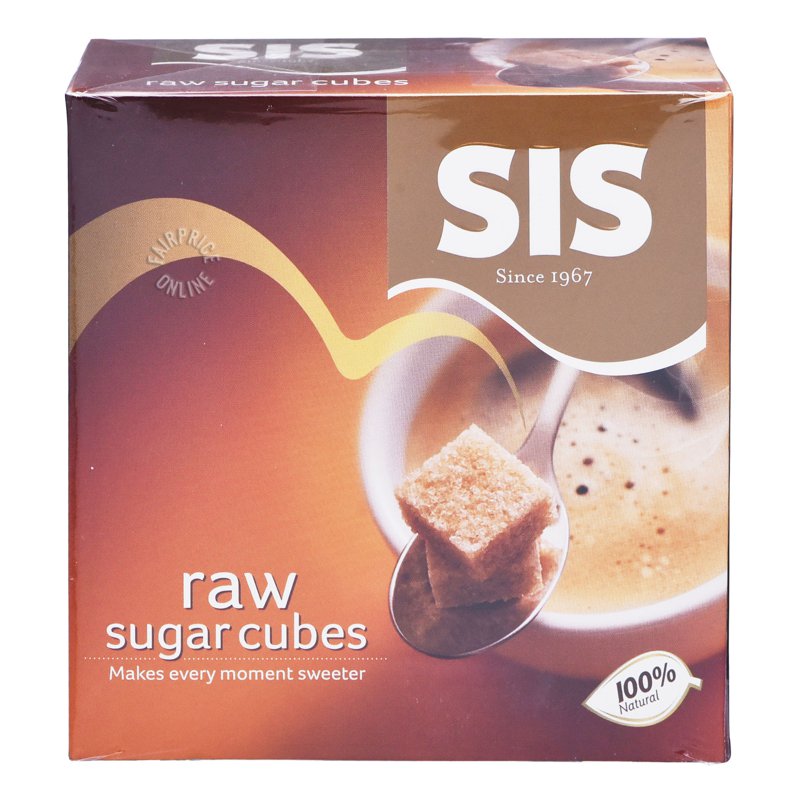 Sis Raw Sugar - Cubes (Box)