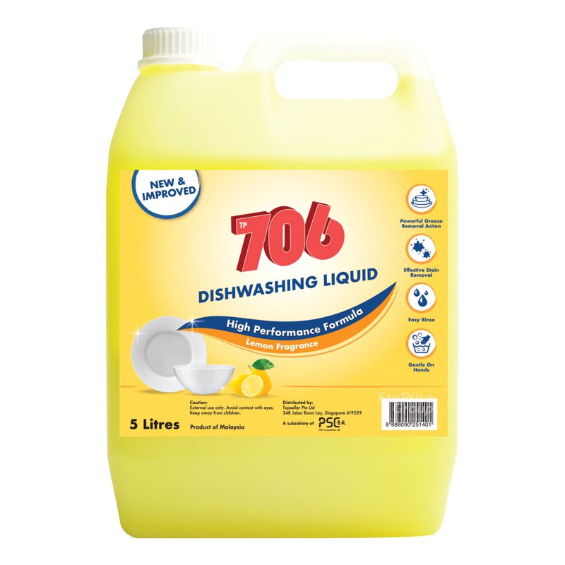 Tp 706 Dishwashing Liquid - Lemon