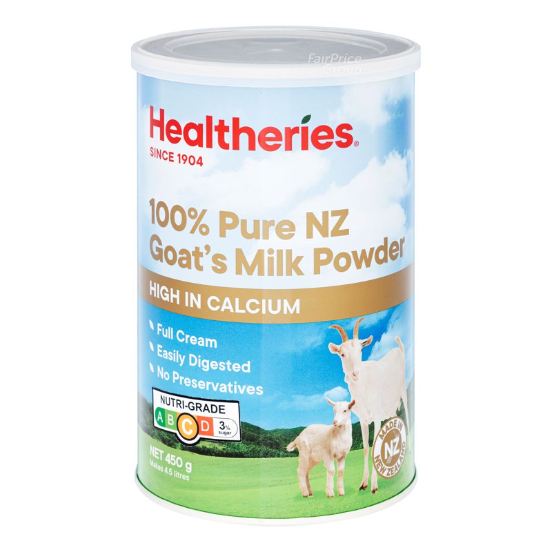 Healtheries 100% Pure Goats' Milk Powder - Full Cream 450g