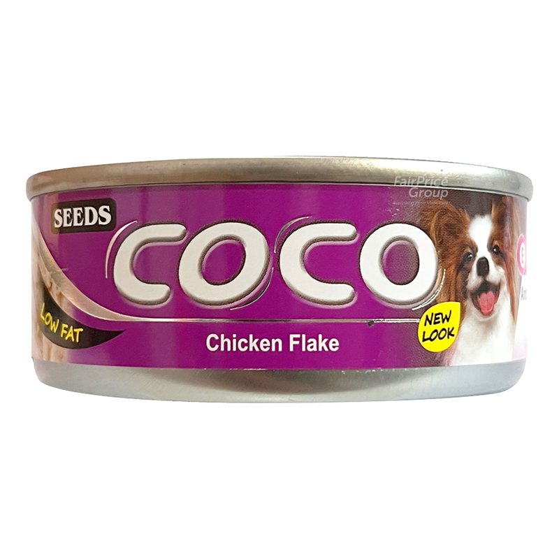 Coco Dog Can Food - Chicken Flake (Low Fat)