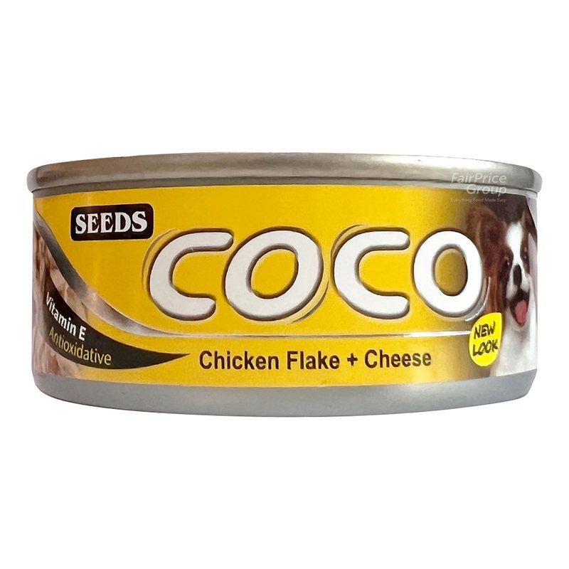 Coco Dog Can Food - Chicken Flake & Cheese