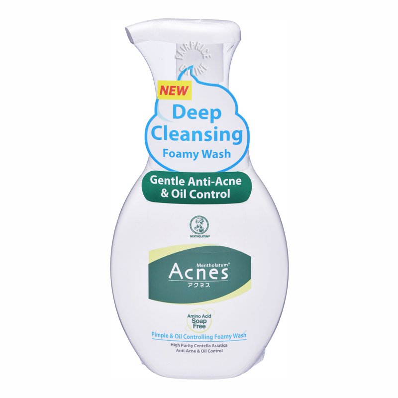 Mentholtum Mentholatum Acne Foaming Wash - Gentle Anti-Acne & Oil Control