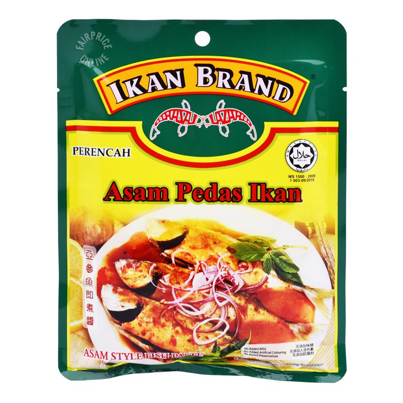 Ikan Brand Instant Fish Sauce - Asam Style