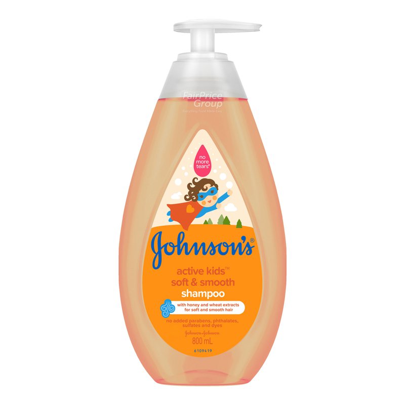 Johnson's Active Kids Shampoo - Soft & Smooth