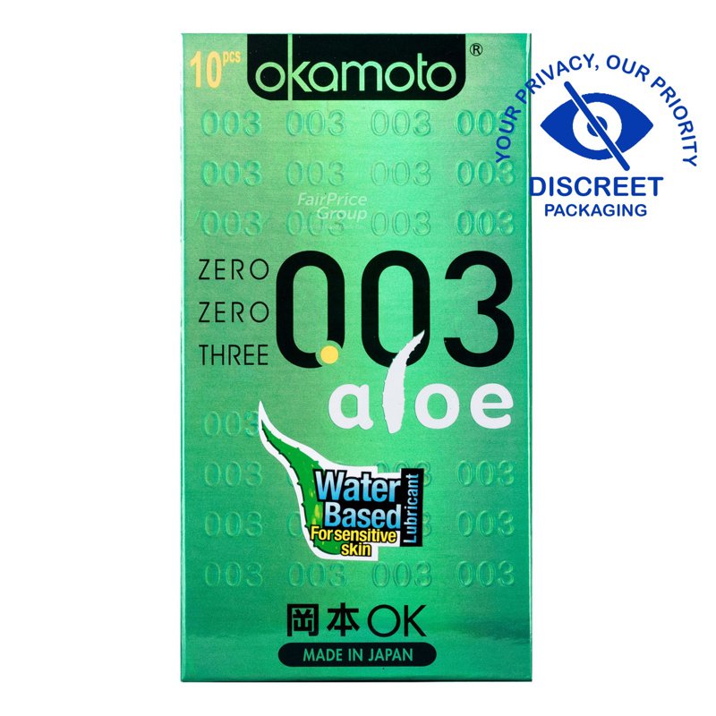 Okamoto Condom - Aloe 10 per pack