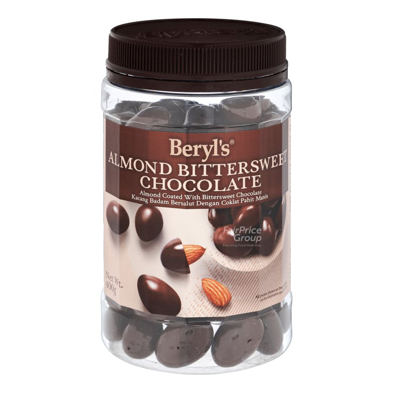 Beryl'S Bittersweet Chocolate - Almond