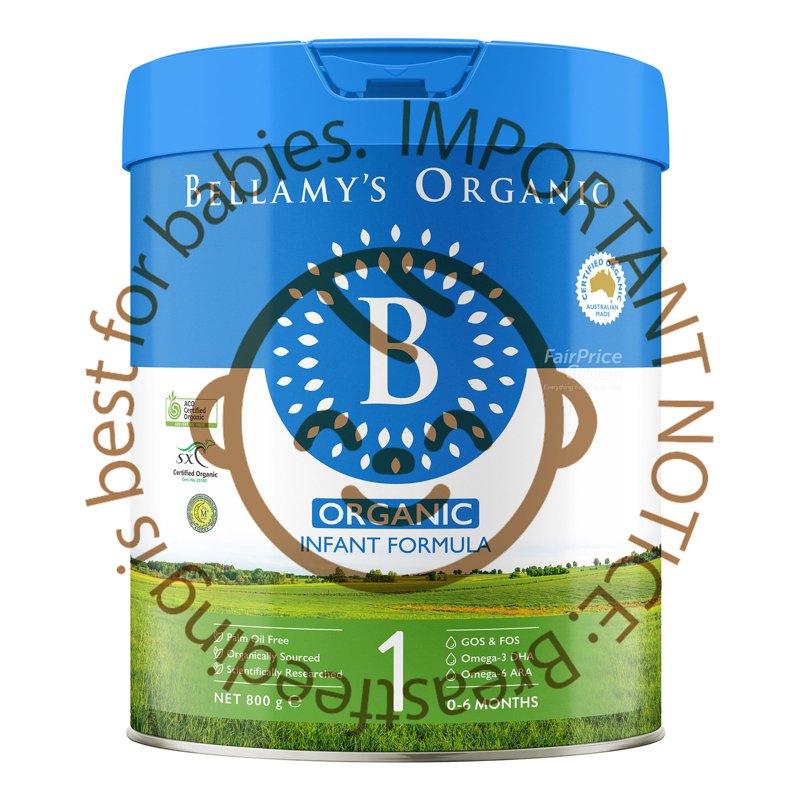 Bellamy'S Organic Infant Milk Formula - Step 1