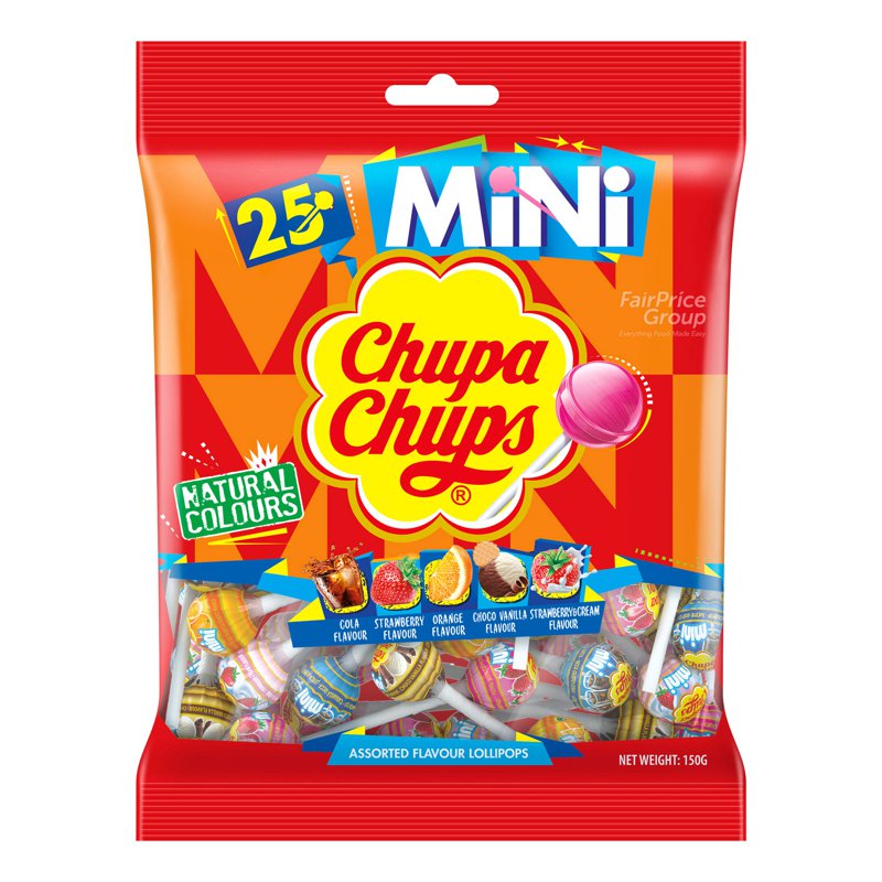 Chupa Chups Lollipops - Mini (25 per pack)