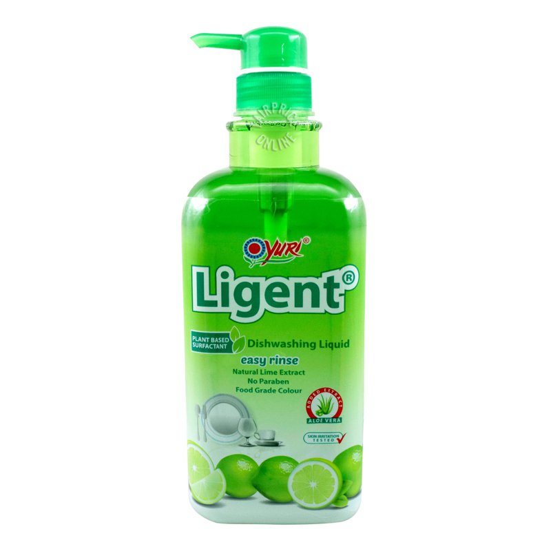 Yuri Ligent Dishwashing Detergent Pump - Lime