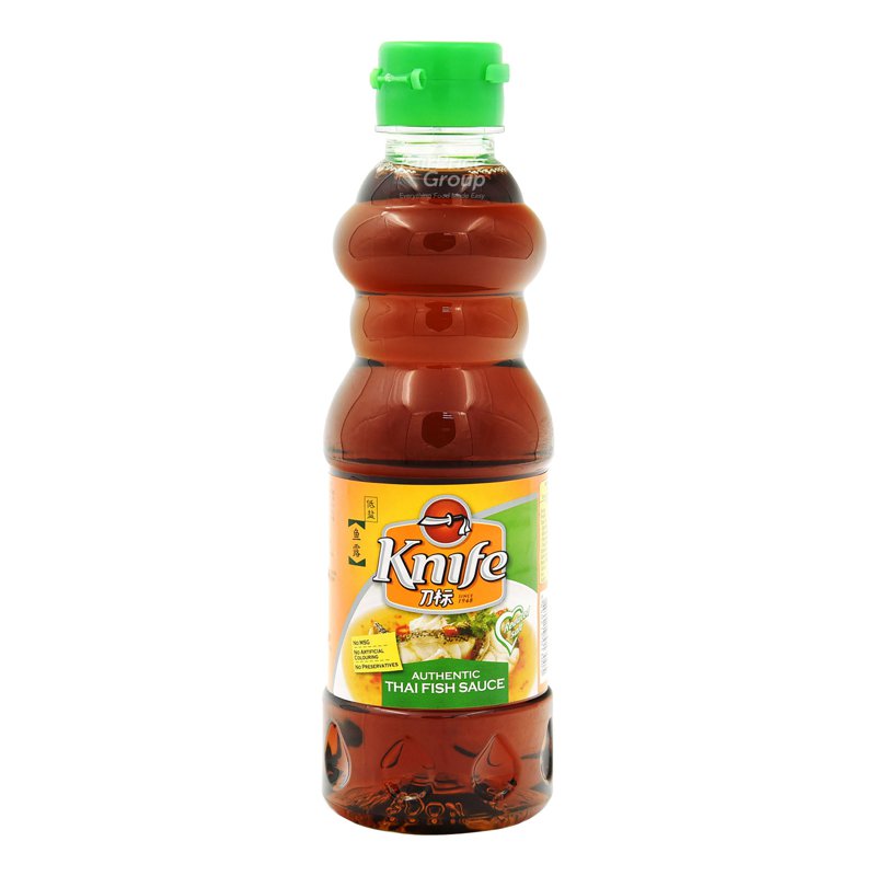 Knife Brand Thai Fish Sauce - Reduced Salt