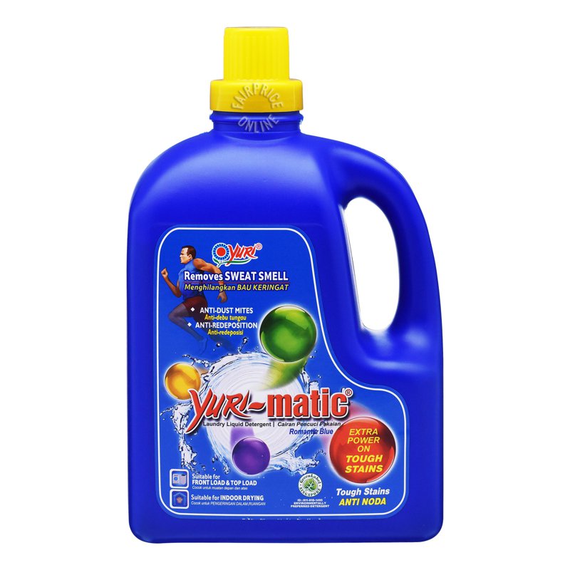 Yuri-matic Laundry Liquid Detergent - Romantic Blue 2.8kg
