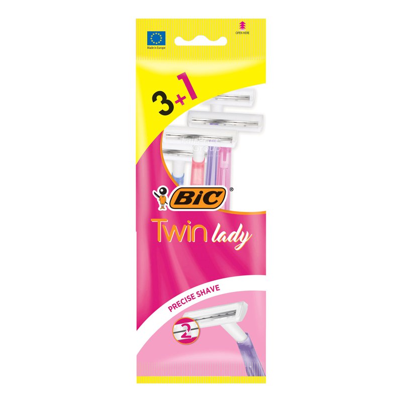 BiC Twin Lady Shavers 3 per pack