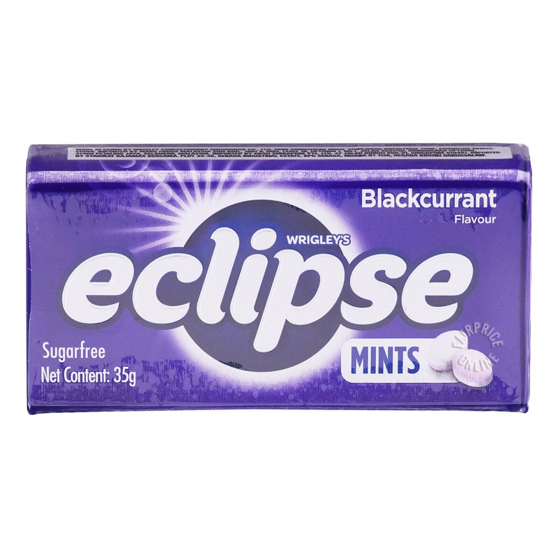 Wrigley'S Eclipse Sugar Free Mints Candy - Blackcurrant
