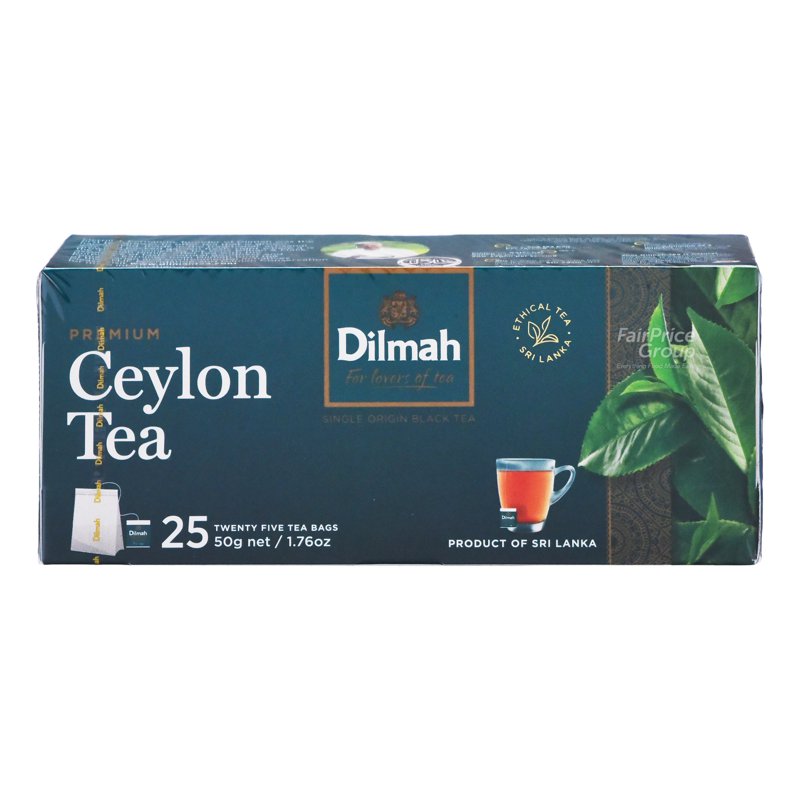 Dilmah Premium Pure Ceylon Tea Bags 25 per pack