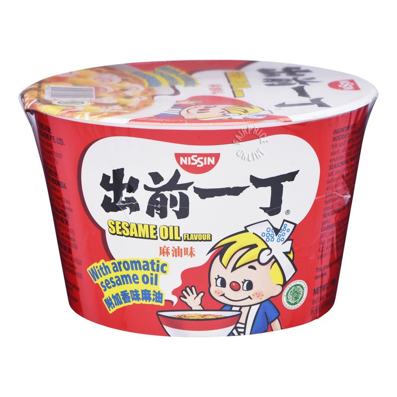 Nissin Instant Bowl Noodles - Sesame Oil 110g
