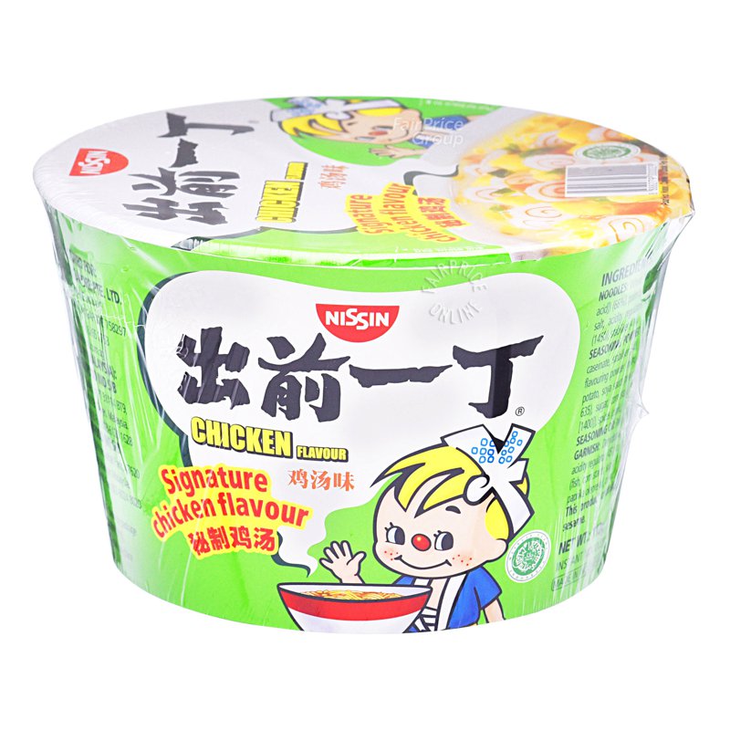 Nissin Instant Bowl Noodles - Chicken 112g