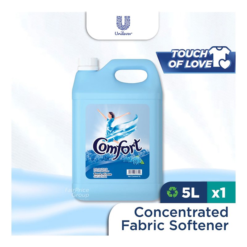 Comfort Fabric Softener - Touch of Love with Lilac Fresh 5L