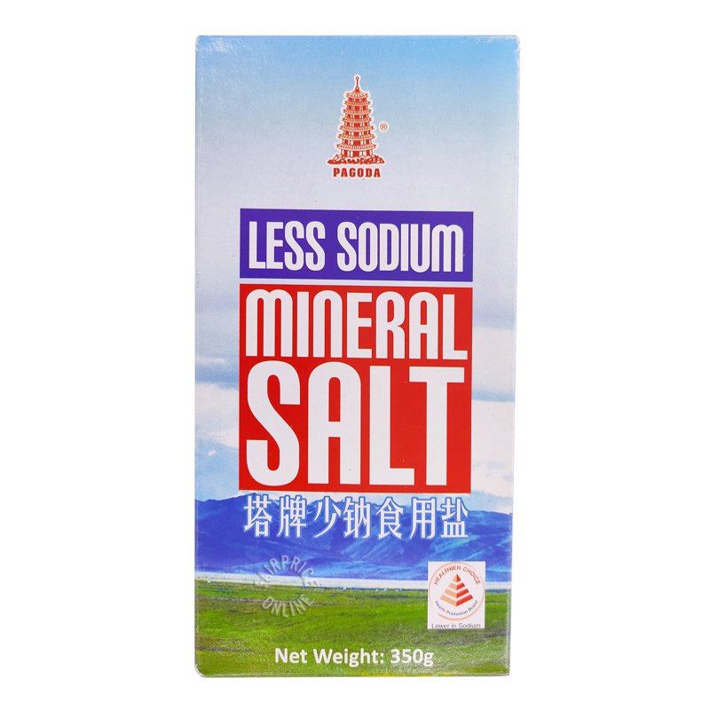 Pagoda Mineral Salt - Less Sodium
