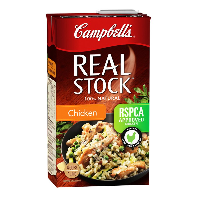Campbell's 100% Natural Real Stock - Chicken