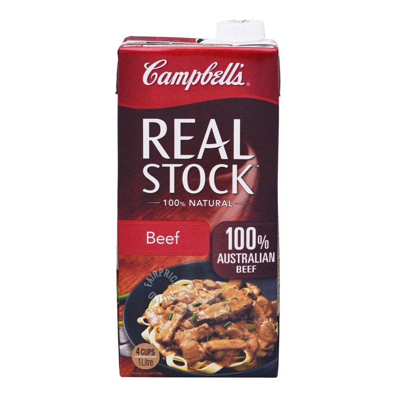 Campbell's 100% Natural Real Stock - Beef