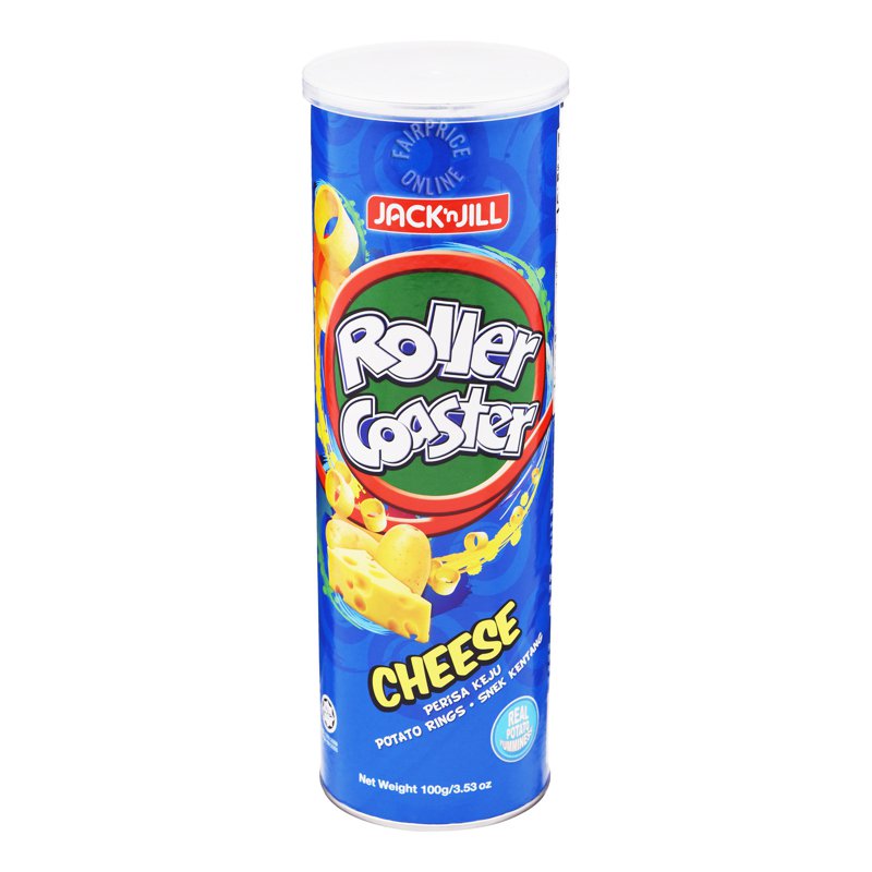 Jack 'N Jill Jack & Jill Roller Coaster Potato Rings - Cheese