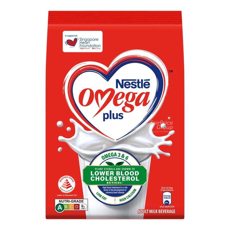 Nestle Omega Plus Adult Milk Powder - ActiCol 1.2kg