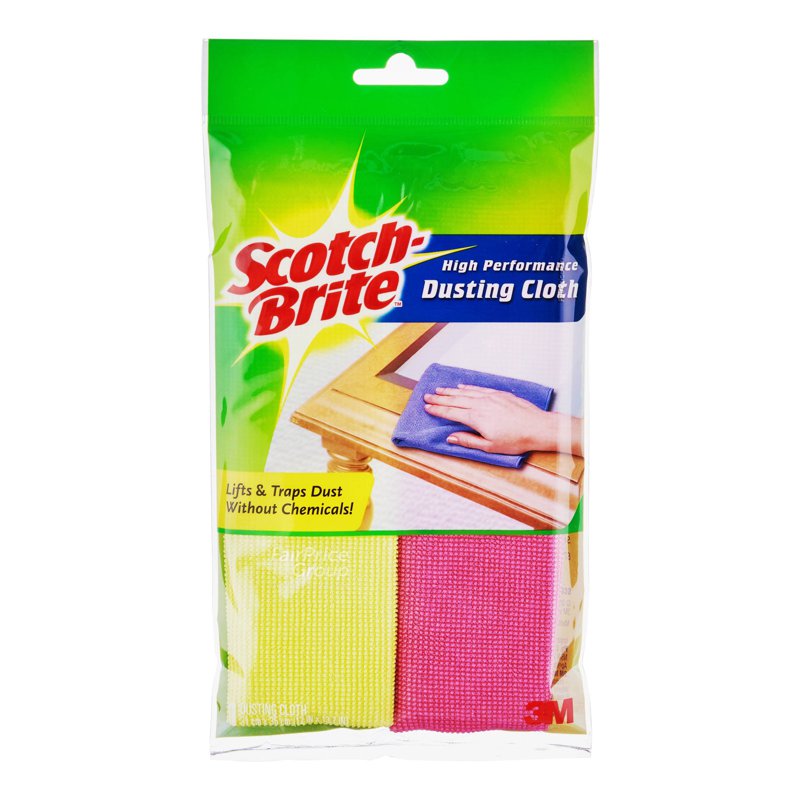 3M Scotch-Brite Dusting Cloth - High Performance 2 per pack