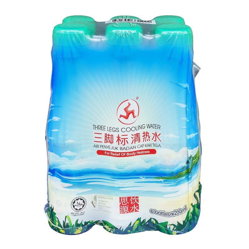Three Legs Cooling Bottle Water