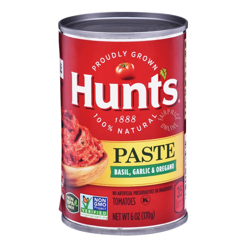 Hunt'S Paste - Basil- Garlic & Oregano