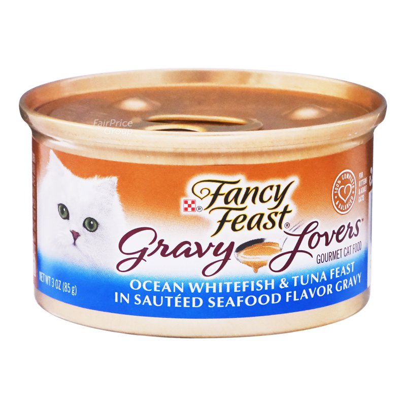 Fancy Feast Gravy Lovers Cat Food - Ocean Whitefish & Tuna